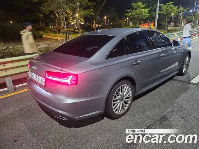 AUDI A6 2018 — 85 793 км, серебристо-серый, Корея — под ключ — фото 2