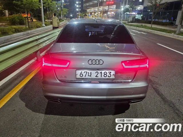 AUDI A6 2018 — 85 793 км, серебристо-серый, Корея — под ключ — фото 4