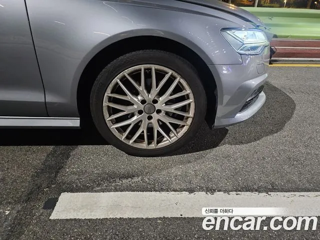 AUDI A6 2018 — 85 793 км, серебристо-серый, Корея — под ключ — фото 5