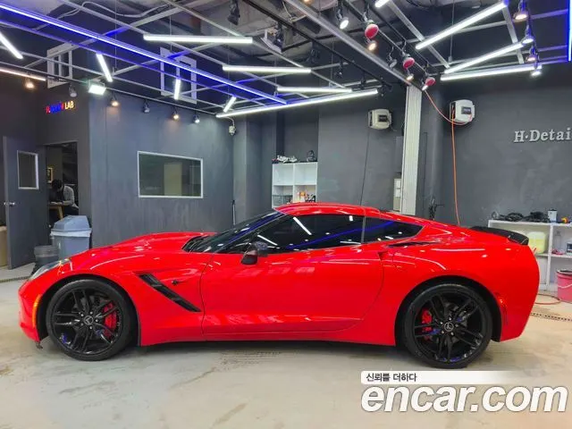 CHEVROLET CORVETTE 2015 — 78 000 км, красный, Корея — под ключ — фото 6