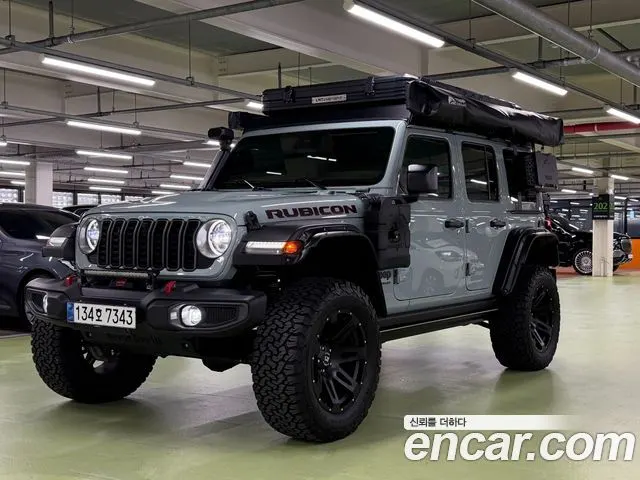 JEEP WRANGLER 2024 — 16 558 км, бирюзовый, Корея — под ключ — фото 12