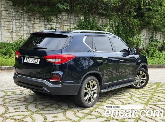 KGM G4 REXTON 2018 — 207 451 км, синий, Корея — под ключ — фото 3