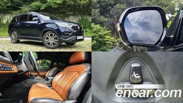 KGM G4 REXTON 2018 — 207 451 км, синий, Корея — под ключ — фото 6
