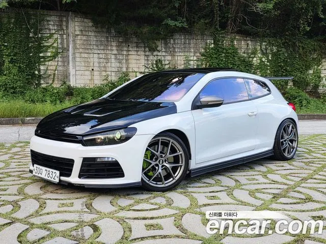 VOLKSWAGEN SCIROCCO 2013 — 132 943 км, белый, Корея — под ключ — фото 2