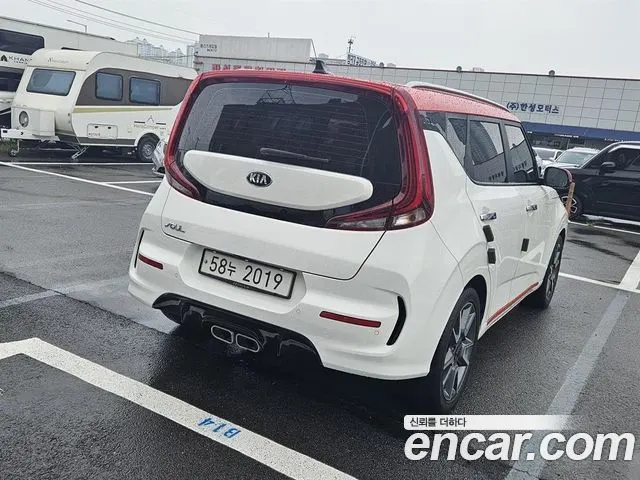 KIA SOUL BOOSTER 2019 — 55 262 км, белый, Корея — под ключ — фото 2