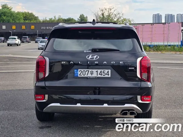 HYUNDAI PALISADE 2022 — 37 000 км, чёрный, Корея — под ключ — фото 4
