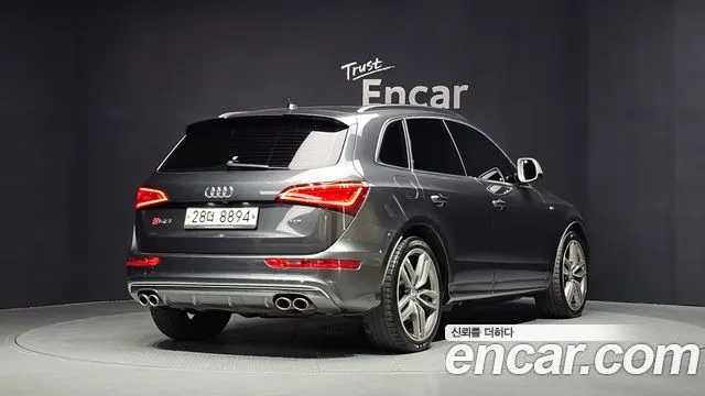 AUDI SQ5 2015 — 113 377 км, серый, Корея — под ключ — фото 2