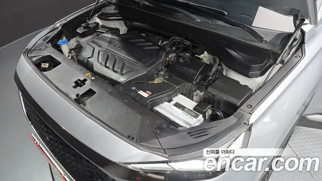 HYUNDAI SANTA FE 2019 — 71 923 км, серебристо-серый, Корея — под ключ — фото 6