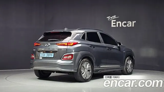 HYUNDAI KONA ELECTRIC 2019 — 189 156 км, серый, Корея — под ключ — фото 2