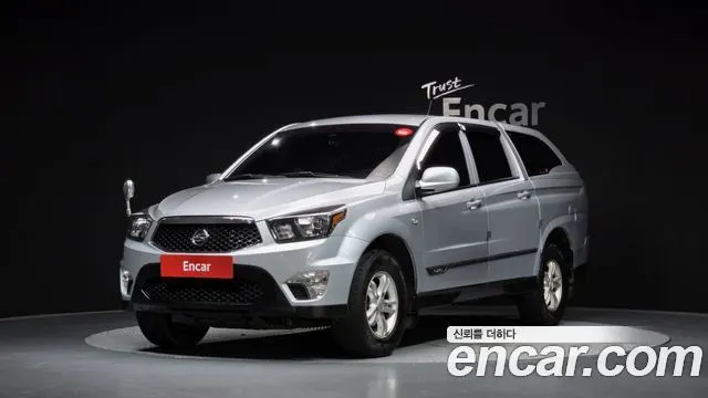 KGM KORANDO SPORTS 2016 — 180 837 км, серебристый, Корея — под ключ — фото 1