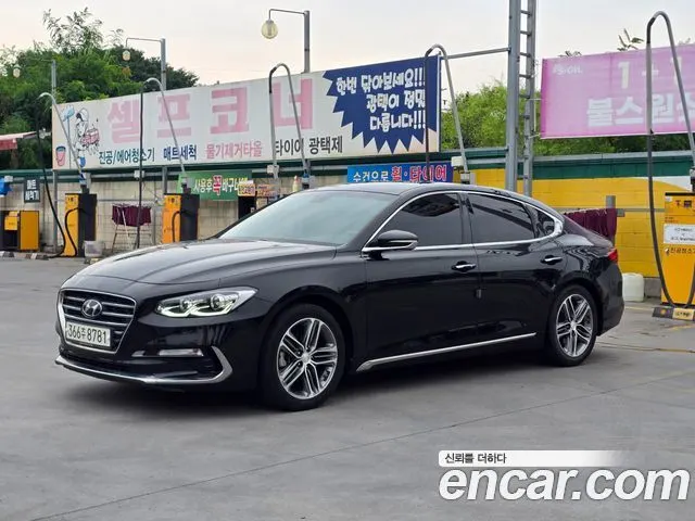 HYUNDAI GRANDEUR 2019 — 63 000 км, чёрный, Корея — под ключ — фото 12