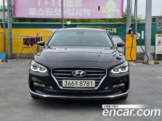 HYUNDAI GRANDEUR 2019 — 63 000 км, чёрный, Корея — под ключ — фото 3