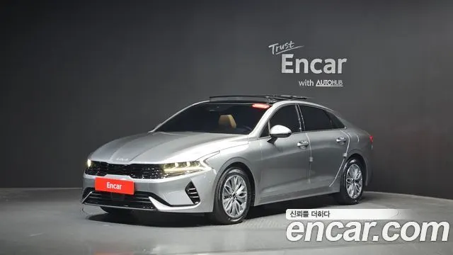 KIA K5 HYBRID 2023 — 24 556 км, серебристо-серый, Корея — под ключ — фото 11