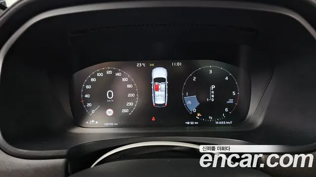 VOLVO V90 CROSS COUNTRY 2018 — 190 705 км, серебристо-серый, Корея — под ключ — фото 8