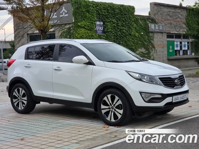 KIA SPORTAGE R 2012 — 182 538 км, белый, Корея — под ключ — фото 8