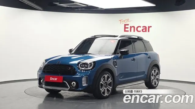 MINI COOPER S COUNTRYMAN 2021 — 23 061 км, синий, Корея — под ключ — фото 1