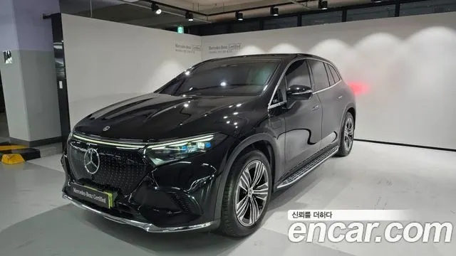 MERCEDES-BENZ EQS SUV X296 2025 — 2 535 км, чёрный, Корея — под ключ — фото 1