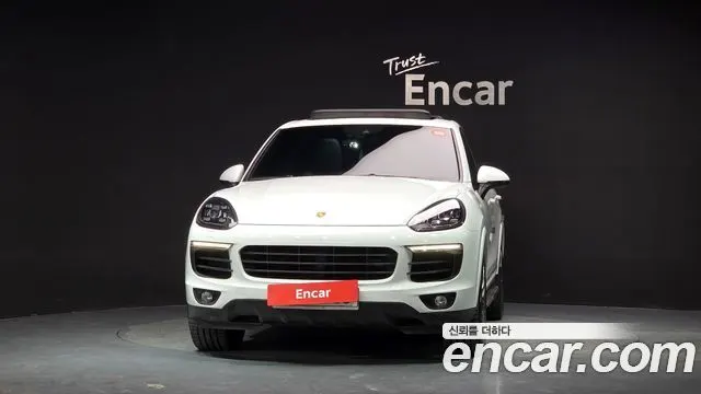 PORSCHE CAYENNE 2017 — 166 377 км, белый, Корея — под ключ — фото 3
