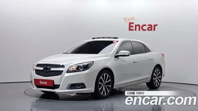 CHEVROLET MALIBU 2012 — 220 158 км, белый, Корея — под ключ — фото 1