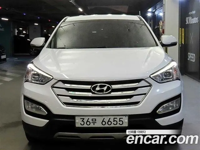 HYUNDAI SANTA FE 2015 — 146 430 км, белый, Корея — под ключ — фото 2