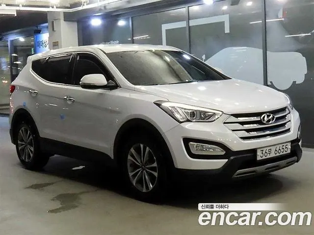 HYUNDAI SANTA FE 2015 — 146 430 км, белый, Корея — под ключ — фото 11