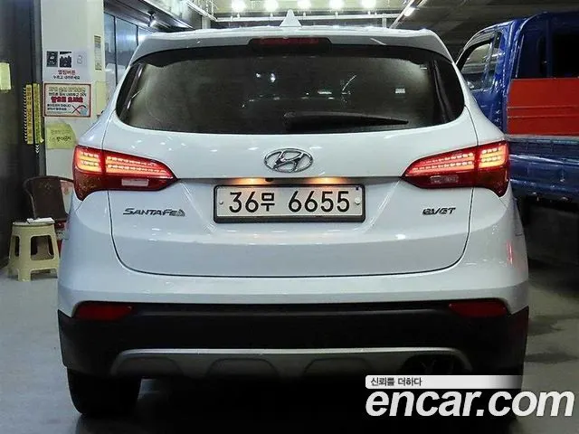 HYUNDAI SANTA FE 2015 — 146 430 км, белый, Корея — под ключ — фото 5