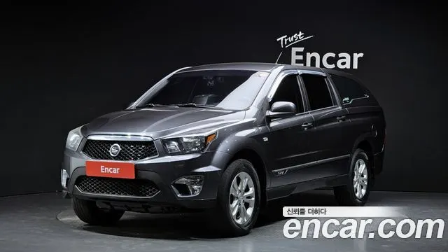 KGM KORANDO SPORTS 2015 — 115 154 км, серый, Корея — под ключ — фото 1