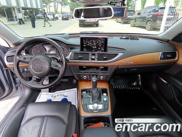 AUDI A7 2016 — 58 793 км, серебристо-серый, Корея — под ключ — фото 7