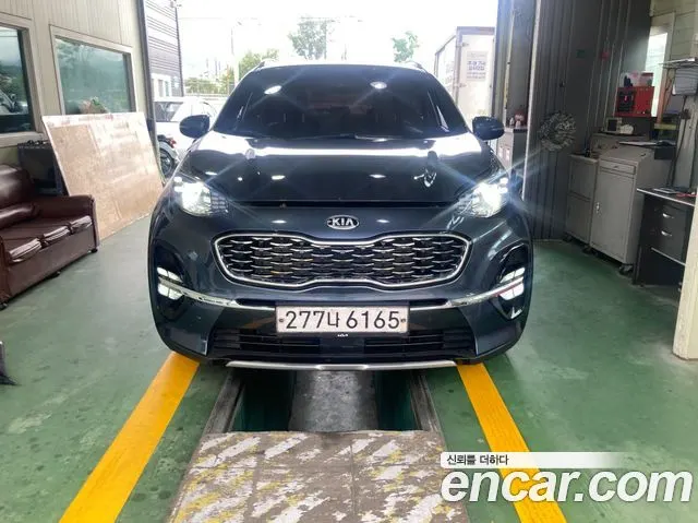 KIA SPORTAGE THE BOLD 2020 — 92 453 км, синий, Корея — под ключ — фото 3