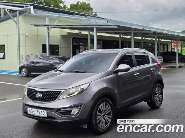 KIA SPORTAGE R 2014 — 156 716 км, серый, Корея — под ключ — фото 1