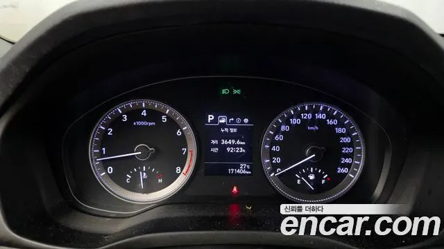 HYUNDAI GRANDEUR 2019 — 171 406 км, чёрный, Корея — под ключ — фото 8