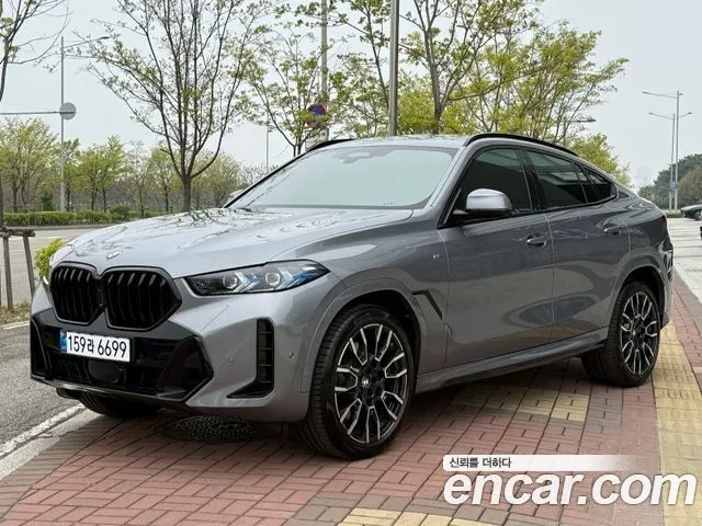 BMW X6 2026 — 4 075 км, серебристо-серый, Корея — под ключ — фото 12