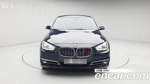 BMW 5 SERIES GT 2016 — 69 718 км, синий, Корея — под ключ — фото 3
