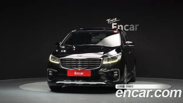 KIA CARNIVAL 2019 — 143 410 км, чёрный, Корея — под ключ — фото 3