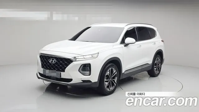 HYUNDAI SANTA FE 2019 — 92 220 км, белый, Корея — под ключ — фото 12