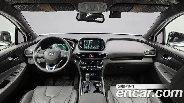 HYUNDAI SANTA FE 2019 — 92 220 км, белый, Корея — под ключ — фото 7