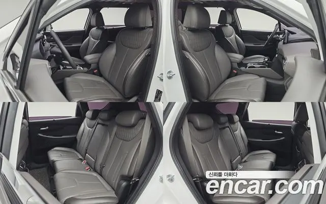 HYUNDAI SANTA FE 2019 — 92 220 км, белый, Корея — под ключ — фото 10
