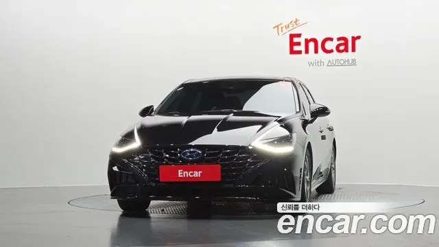 HYUNDAI SONATA 2020 — 89 832 км, чёрный, Корея — под ключ — фото 3