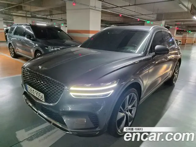 GENESIS GV70 2021 — 42 512 км, серебристо-серый, Корея — под ключ — фото 1