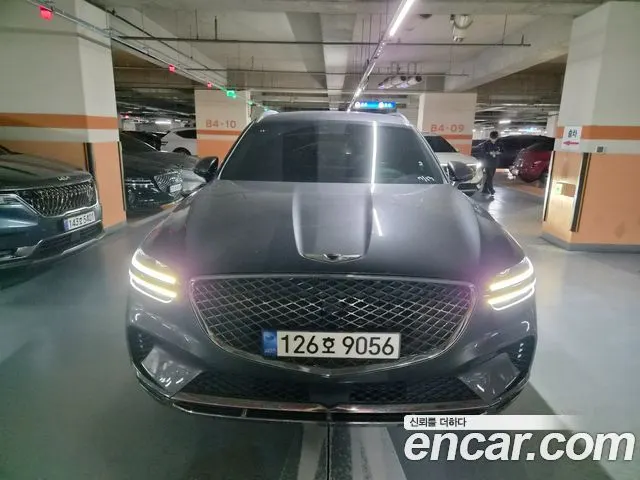 GENESIS GV70 2021 — 42 512 км, серебристо-серый, Корея — под ключ — фото 3