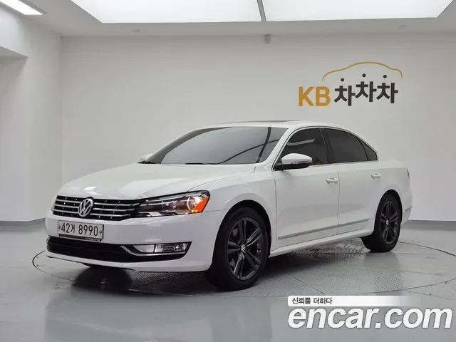 VOLKSWAGEN PASSAT 2015 — 183 491 км, белый, Корея — под ключ — фото 11