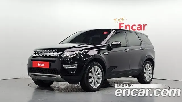 LAND ROVER DISCOVERY SPORT 2016 — 145 722 км, чёрный, Корея — под ключ — фото 1