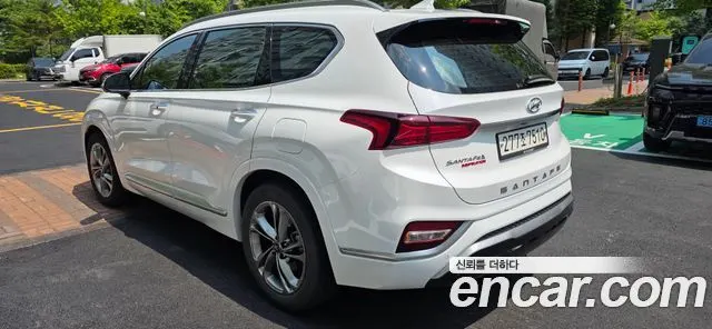 HYUNDAI SANTA FE 2020 — 64 375 км, белый-перламутр, Корея — под ключ — фото 2