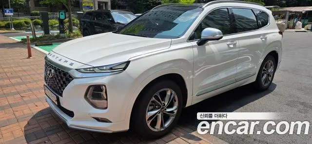 HYUNDAI SANTA FE 2020 — 64 375 км, белый-перламутр, Корея — под ключ — фото 11