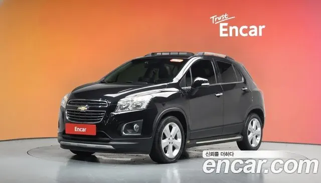 CHEVROLET TRAX 2016 — 90 947 км, чёрный, Корея — под ключ — фото 2