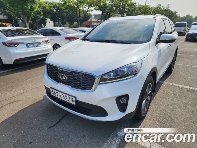 KIA SORENTO 2020 — 92 000 км, белый, Корея — под ключ — фото 1