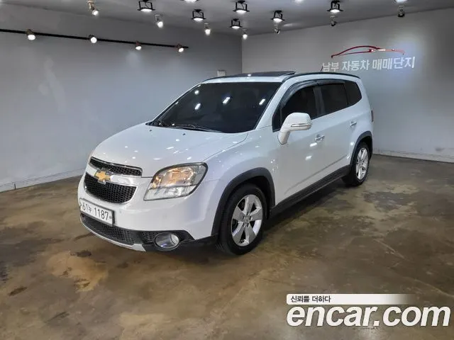 CHEVROLET ORLANDO 2014 — 167 000 км, белый, Корея — под ключ — фото 2