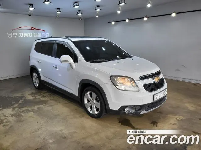 CHEVROLET ORLANDO 2014 — 167 000 км, белый, Корея — под ключ — фото 3