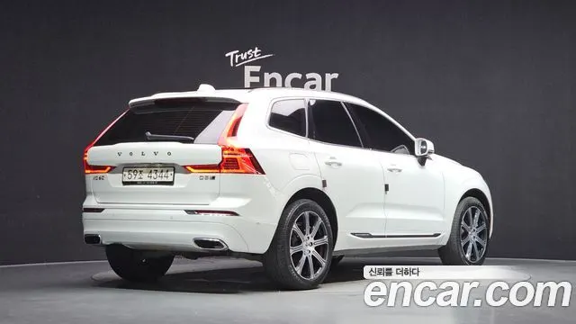 VOLVO XC60 2019 — 155 264 км, белый, Корея — под ключ — фото 2