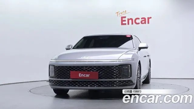 HYUNDAI GRANDEUR HYBRID 2023 — 103 467 км, серебристо-серый, Корея — под ключ — фото 3